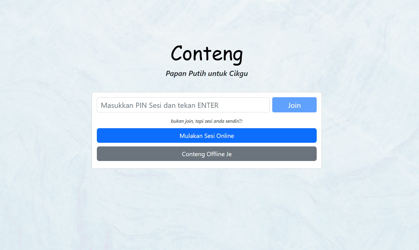 Conteng | Papan Putih Untuk Cikgu screenshot