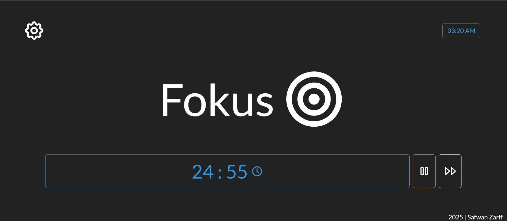FOKUS screenshot
